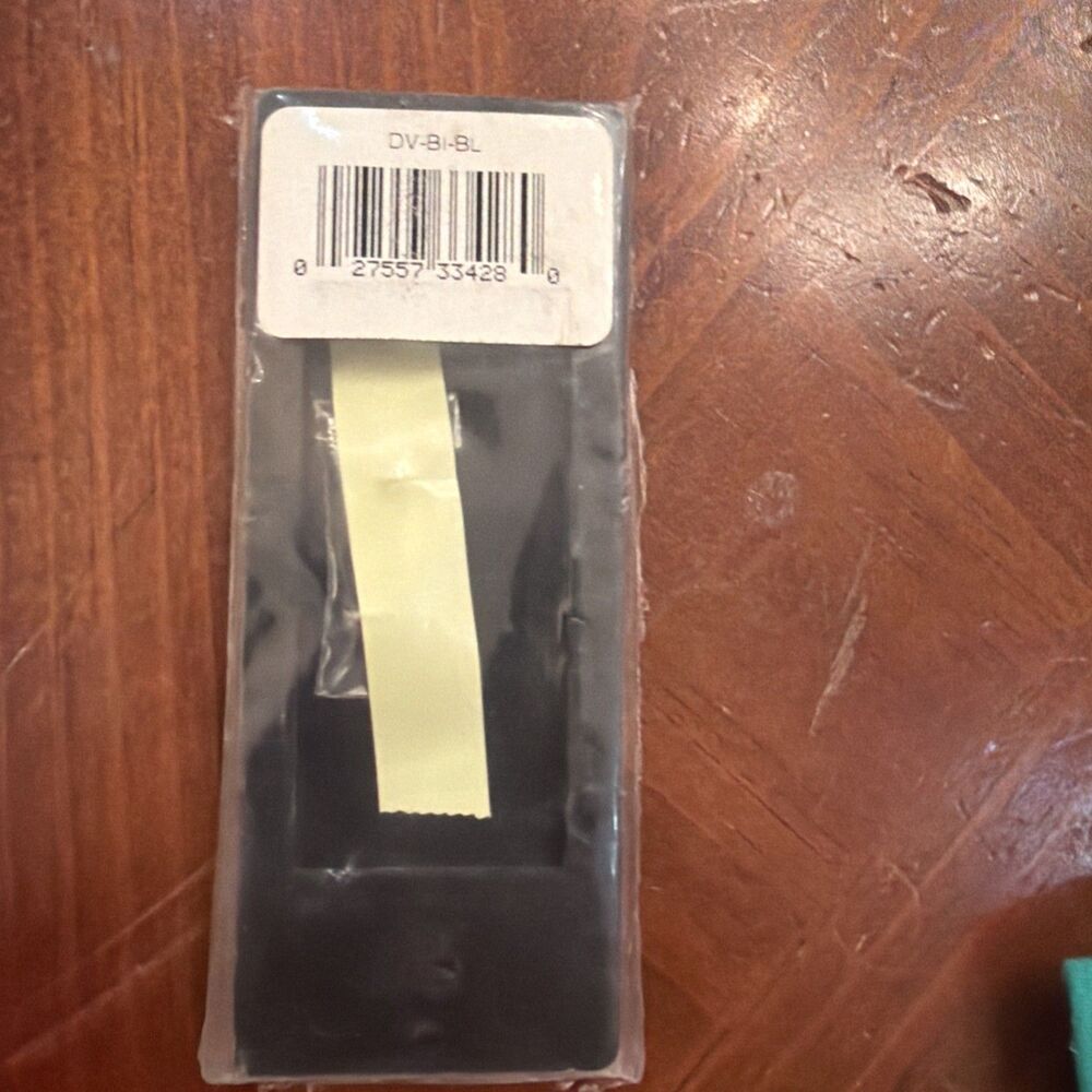 Lutron DV-BI-BL Blank Insert, Black